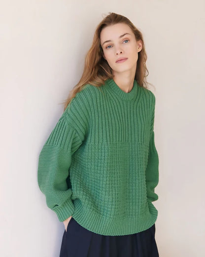 Delčia Fern Green Sweater