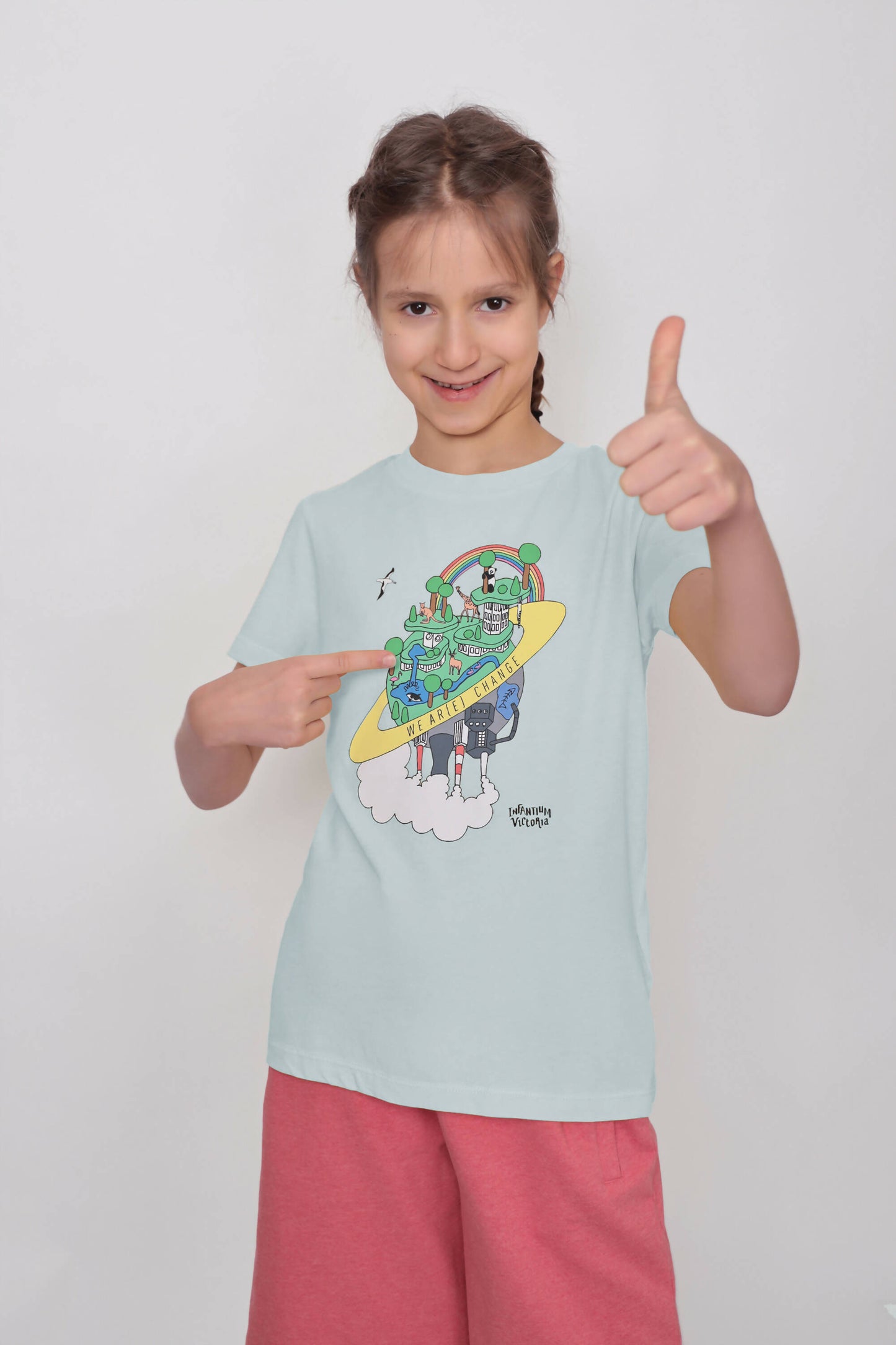 Grafische T-Shirts für Jungen und Mädchen – Earth Day-Aufdruck