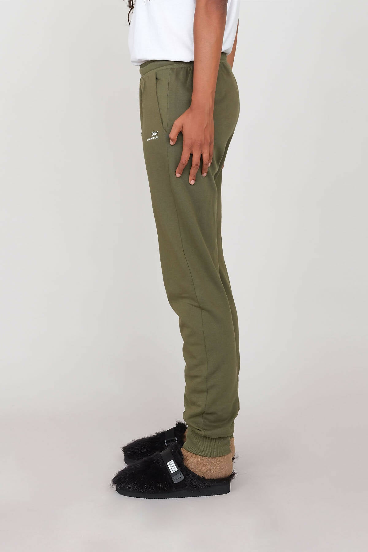 Brushed Joggers Military Green