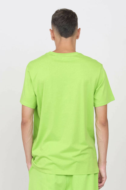 Rundhals-T-Shirt Apfelgrün
