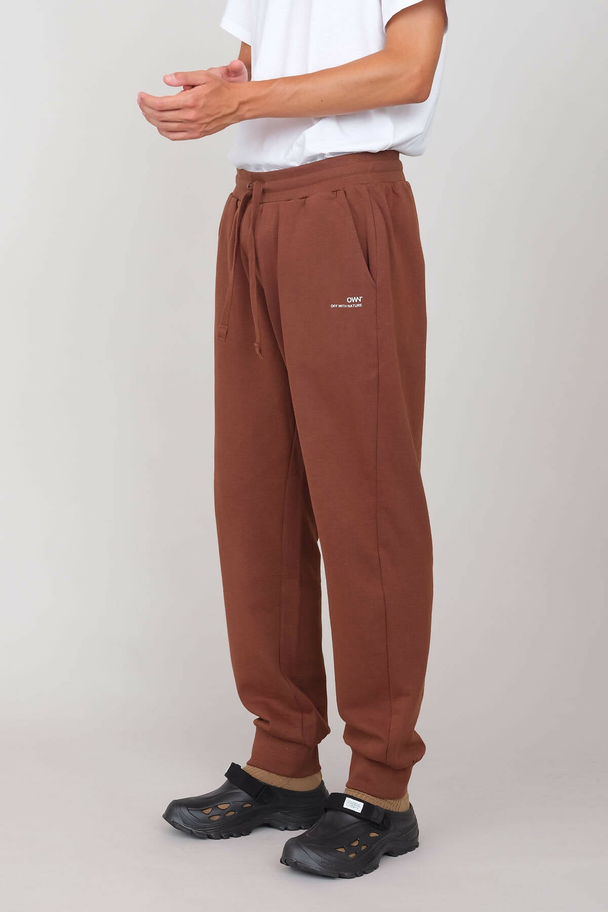 Brushed Joggers Brown