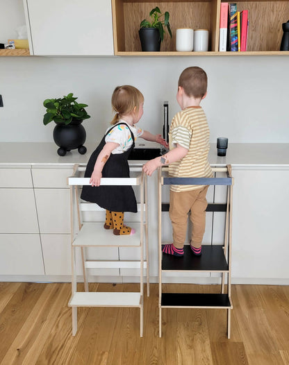 FOLDABLE ADJUSTABLE HEIGHT LEARNING TOWER