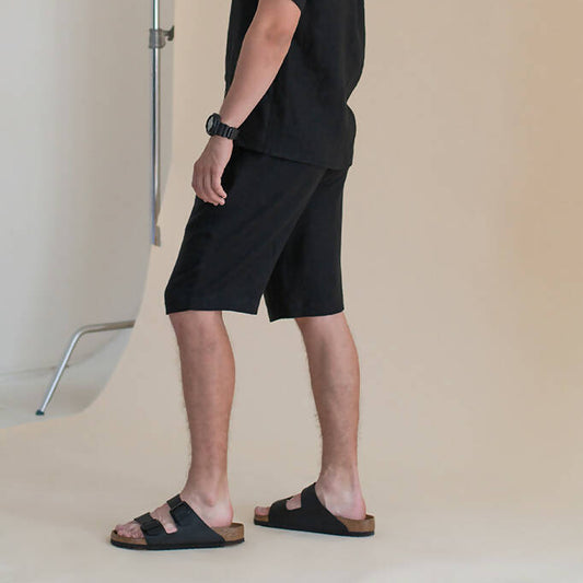 Pantalón corto de lino para hombre - lino 100% orgánico