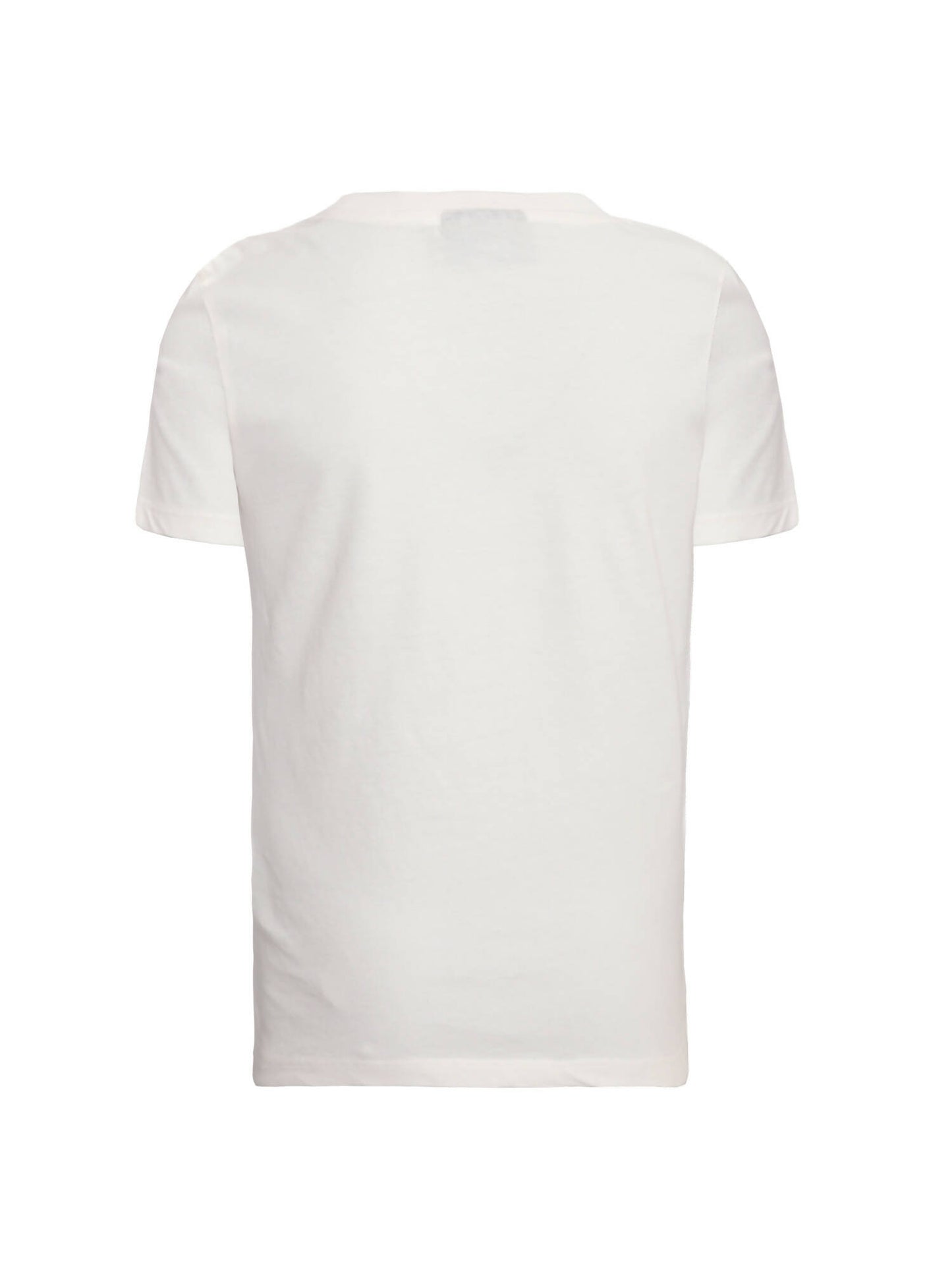 Bedrucktes Kinder-T-Shirt in gebrochenem Weiß