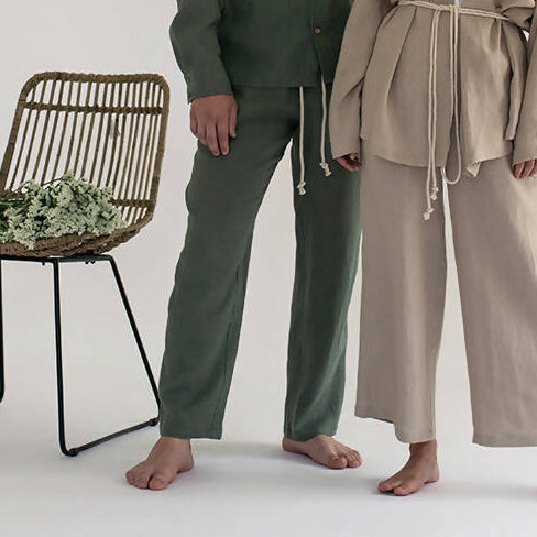 Pantalones de lino para hombre - lino 100% orgánico