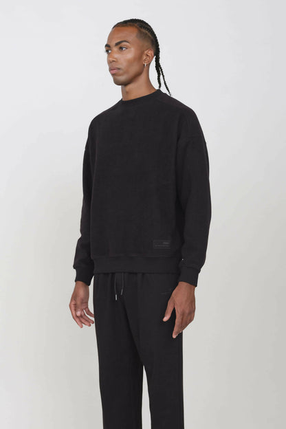 Fleece Sweatshirt Black