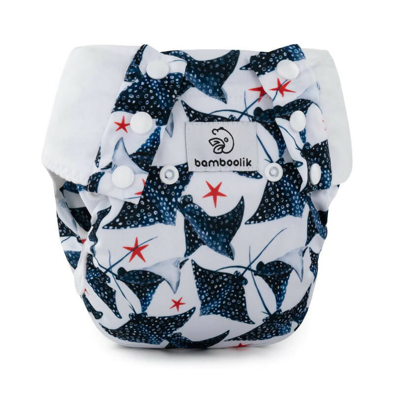 Bamboolik Reusable Diapers - Trainer | Color: Ray, Size: XL