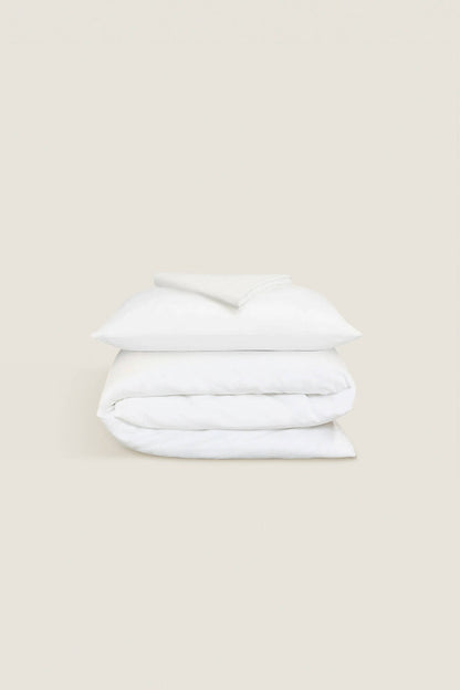 Bed Linen Set - Baby White