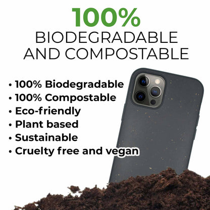 Biodegradable Phone Case - Black Bats