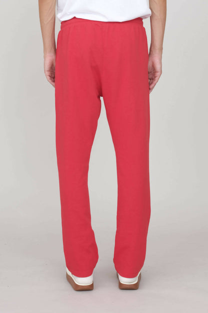 Straight Joggers Red