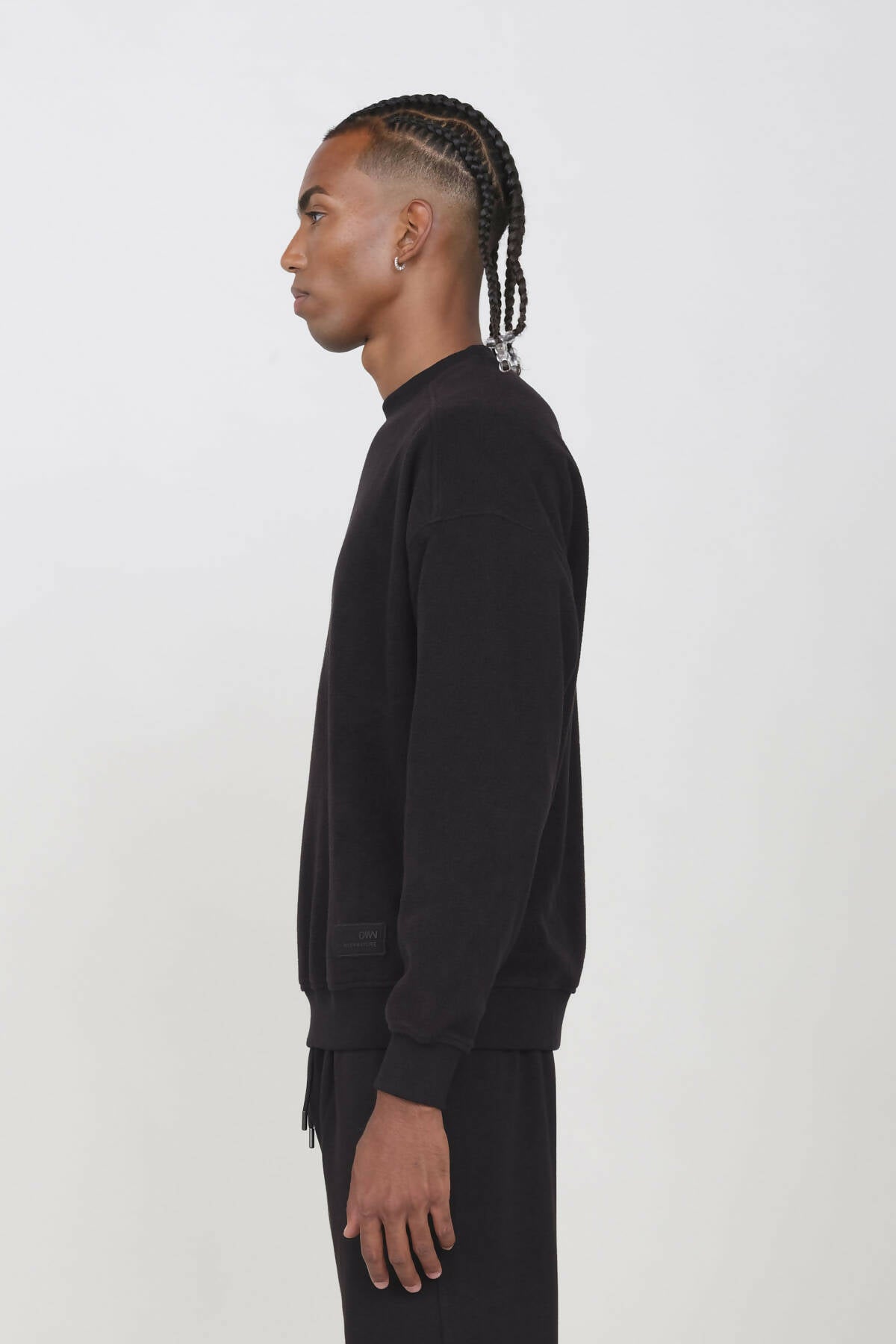 Fleece Sweatshirt Black