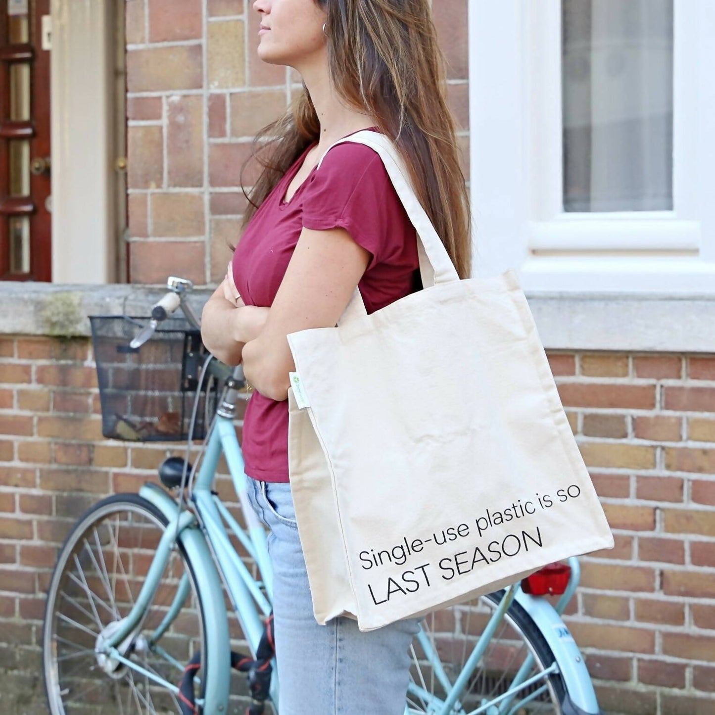 Multi-Pocket Grocery Shopping Bag