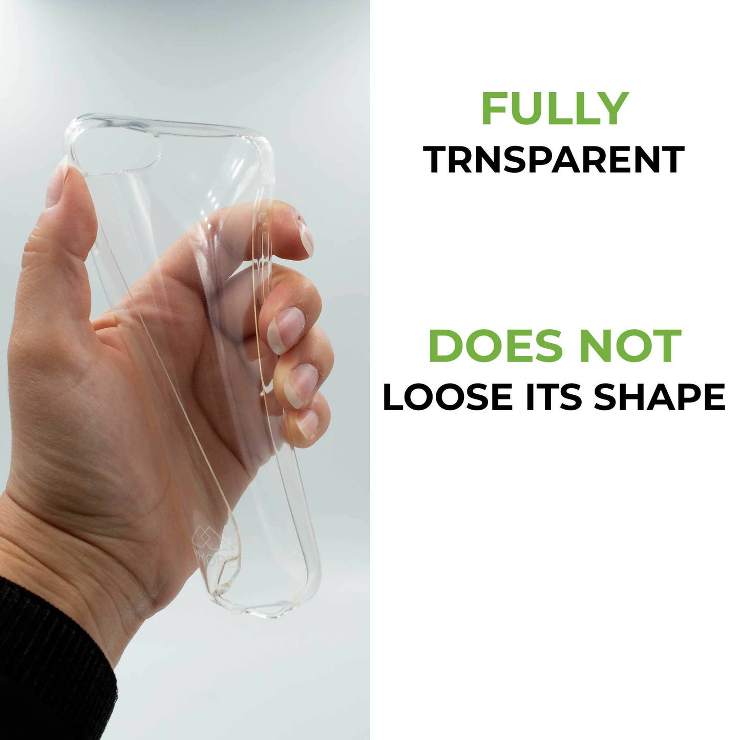 Recycled & Recyclable Plastic Phone Case - Transparent