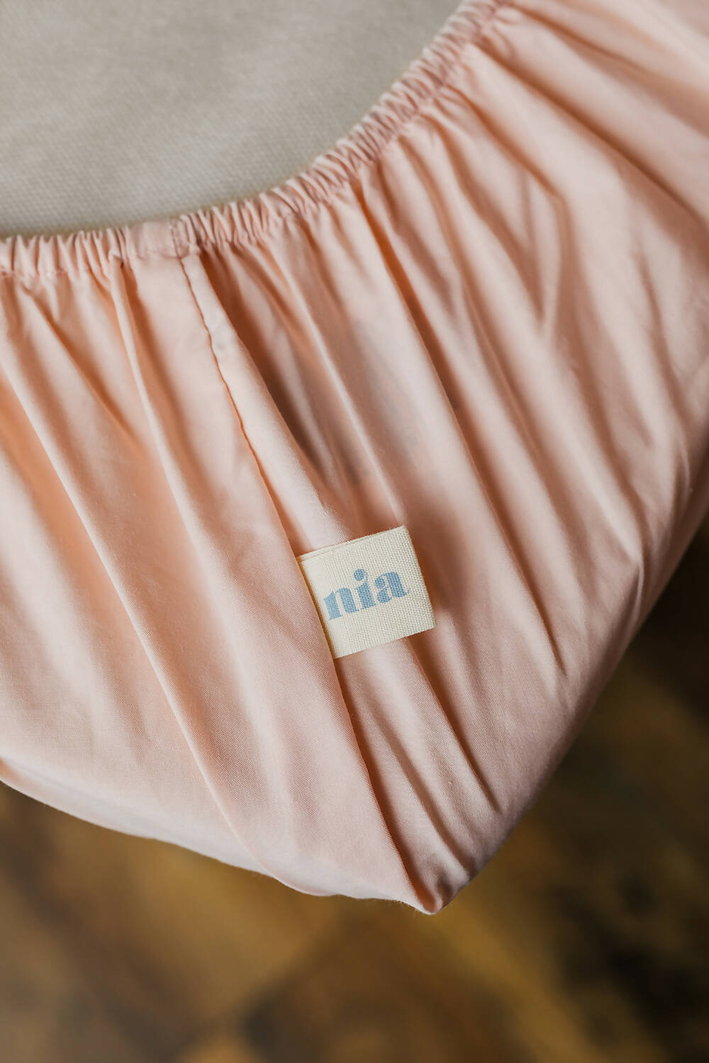 Baby Fitted Sheet - Dusty Pink
